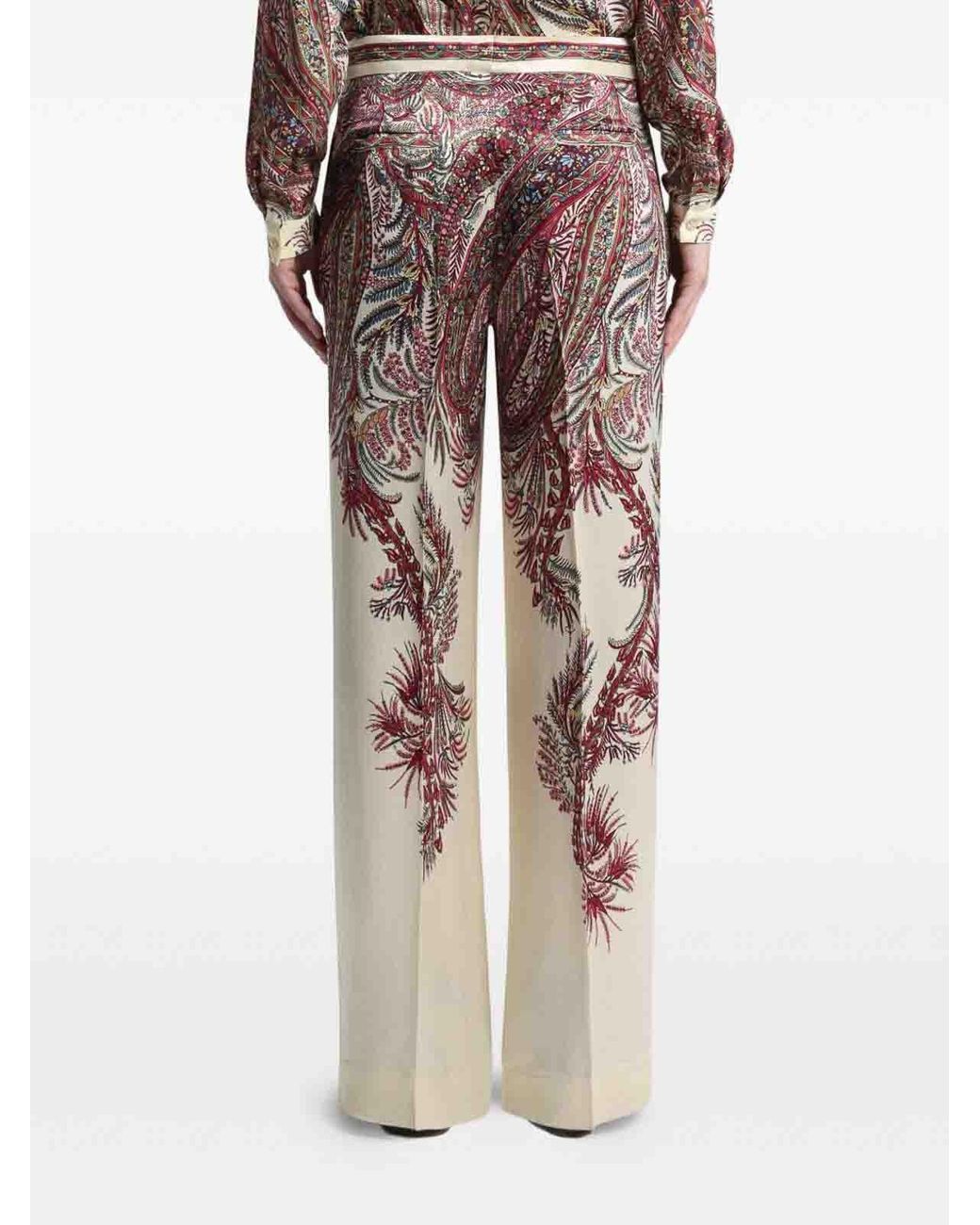 Etro Natural Palazzo Trousers
