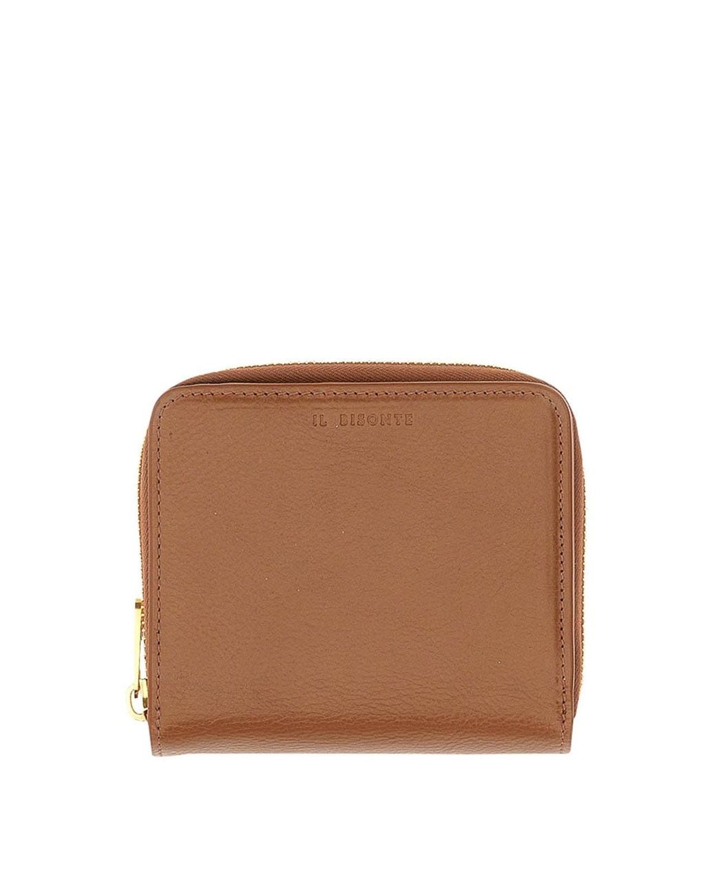 Il Bisonte Brown Leather Wallet