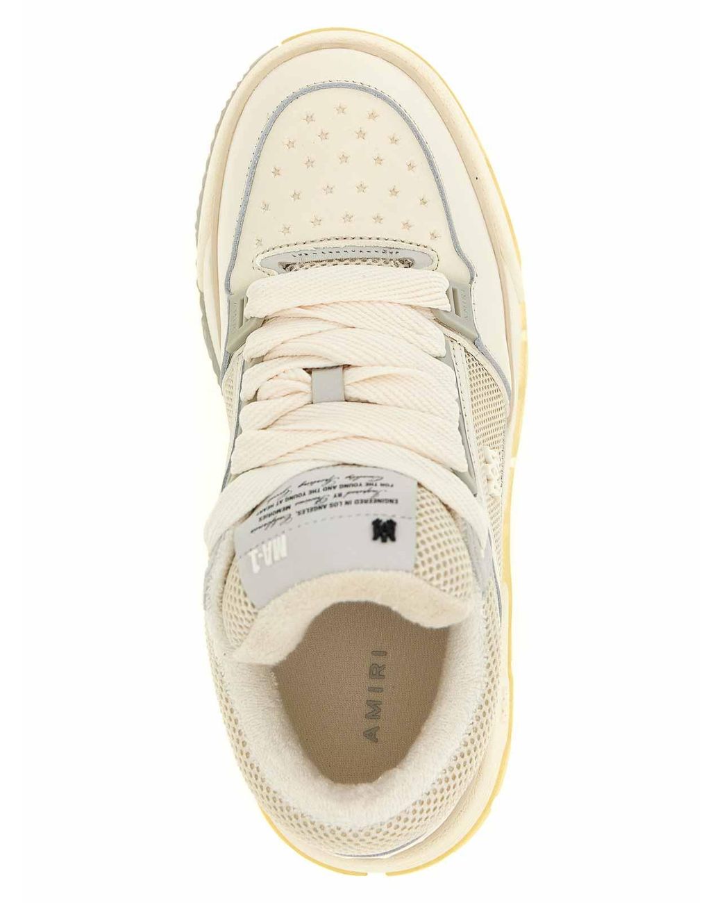 Baskets Amiri en coloris Natural