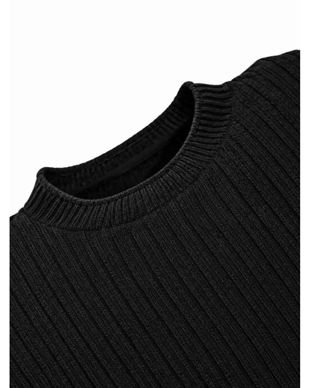 Suéter Cuello Redondo Rrd de hombre de color Black