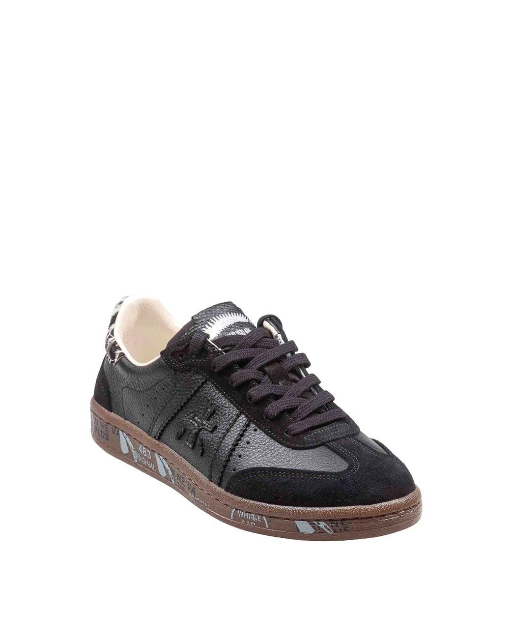 Premiata Black Bonnied 8583 Sneakers