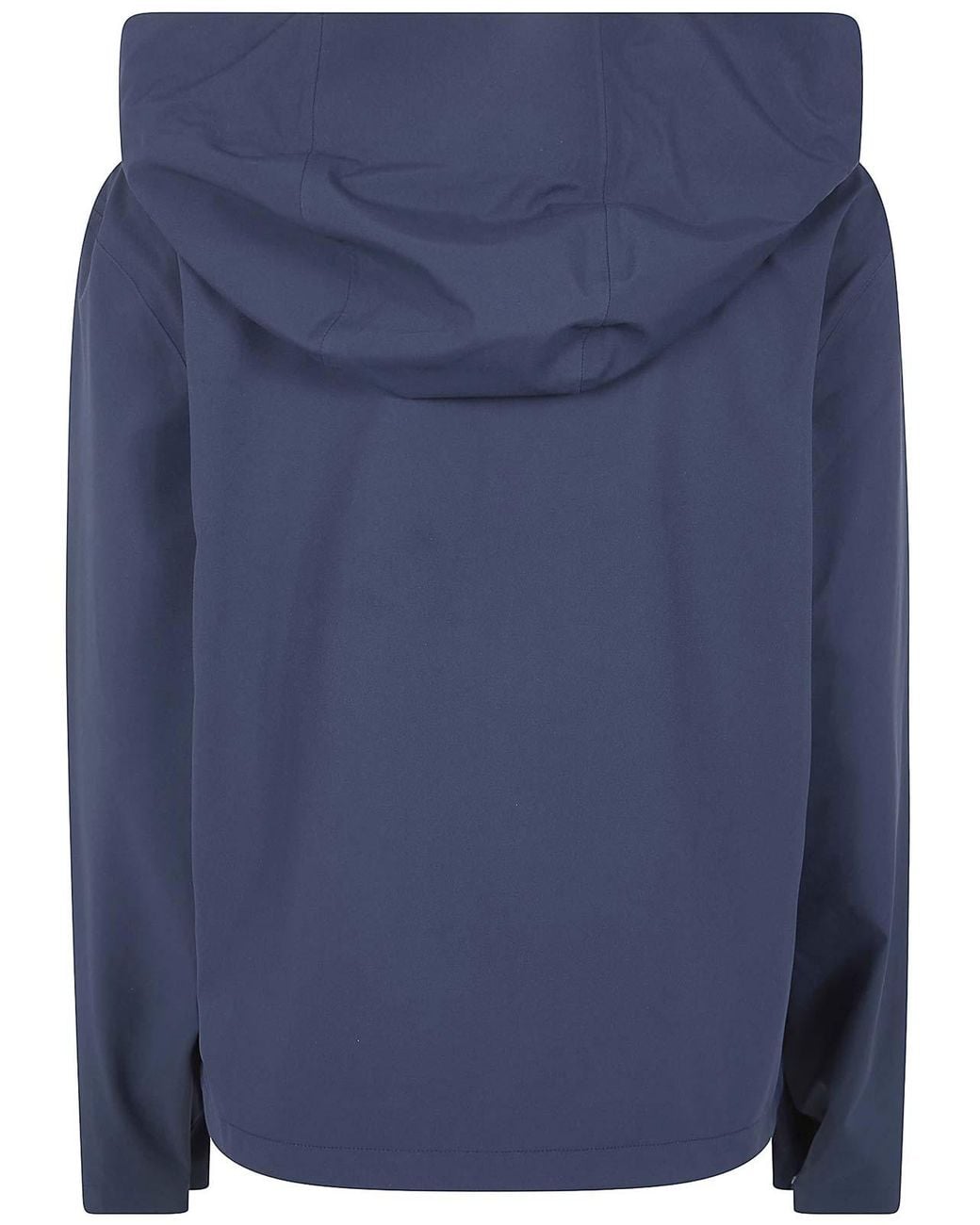 Rains Blue Suva Hardshell Short String Jacket