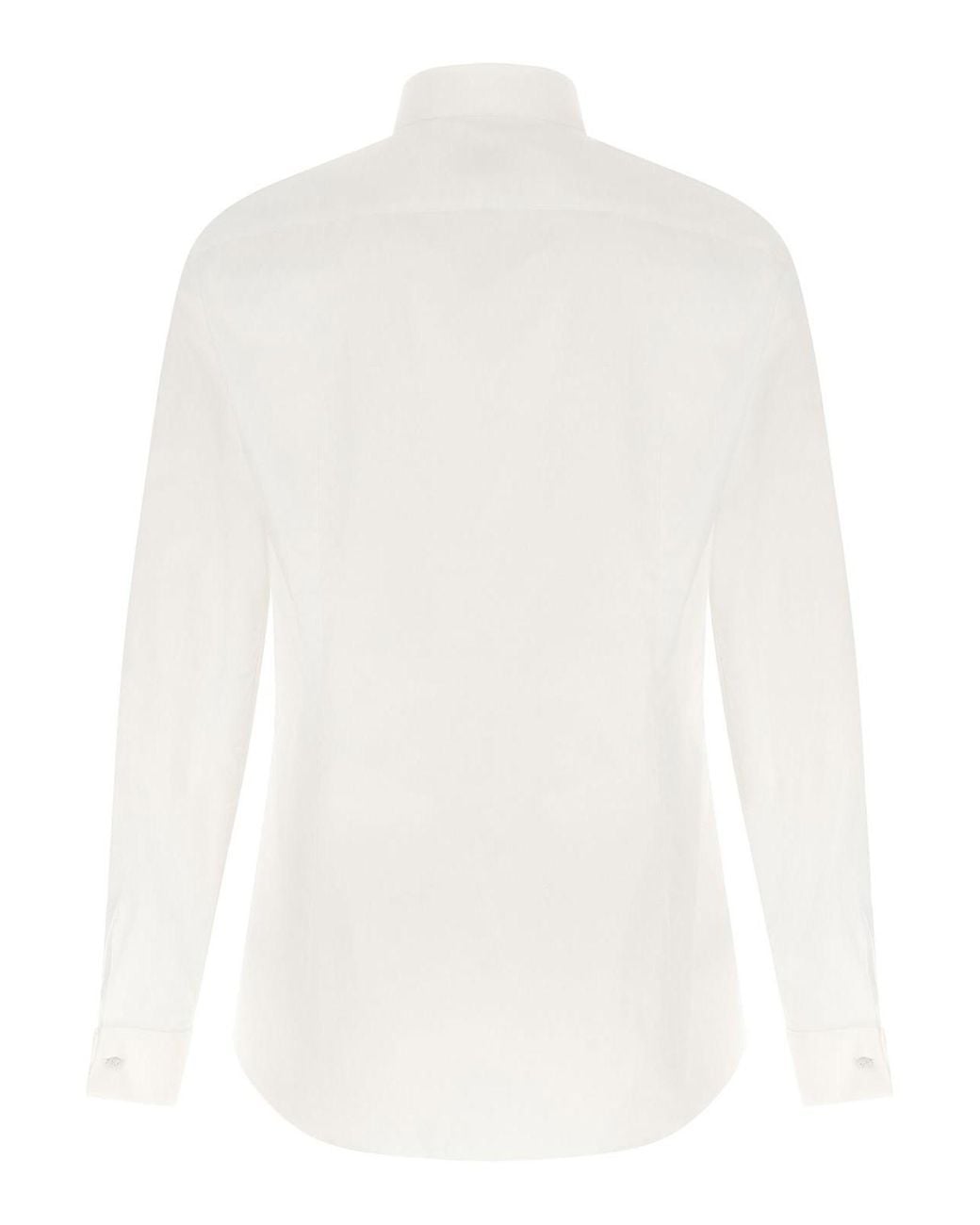 Pal Zileri White Tuxedo Shirt for men