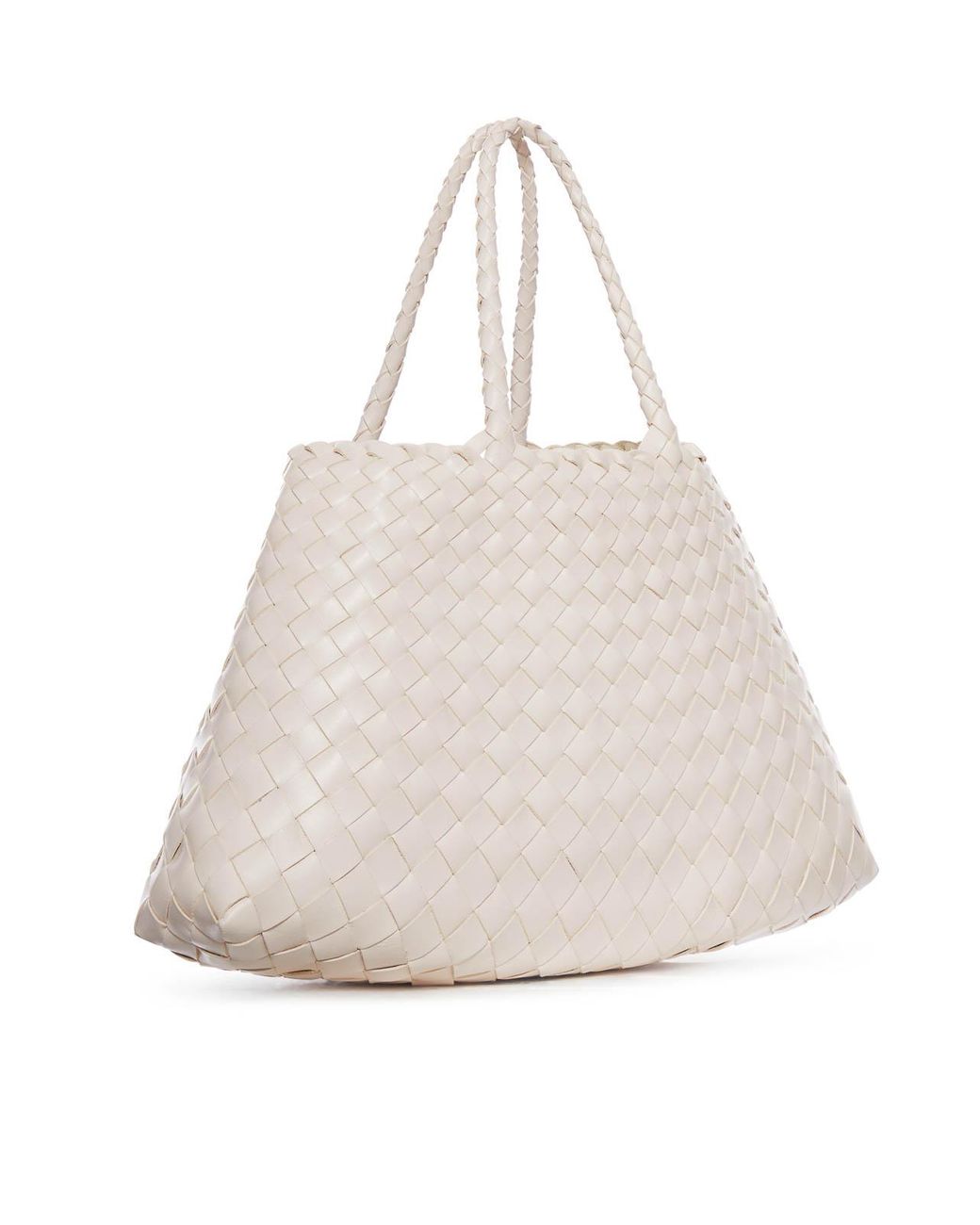 Dragon Diffusion Natural Santa Croce Small Leather Bag