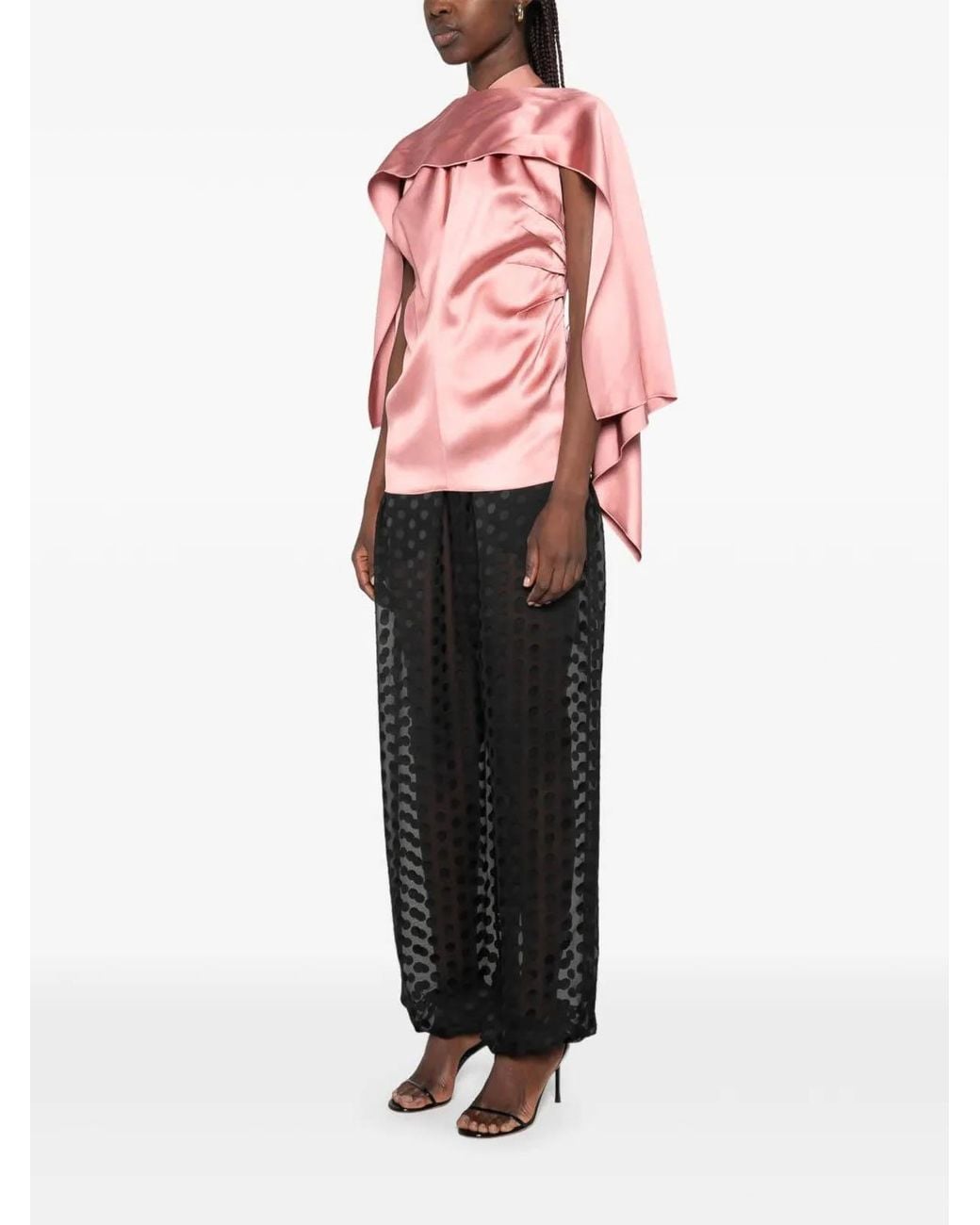 Lanvin Pink Top Backless