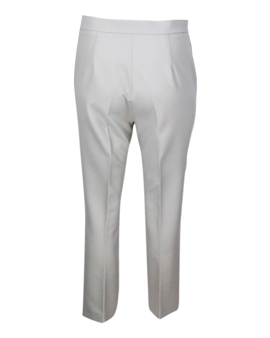 Fabiana Filippi Gray Tech Fabric Pants