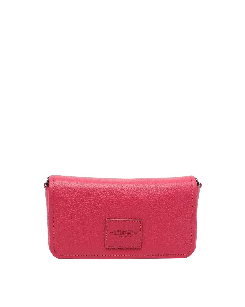 Marc Jacobs Pink Raspeberry The Mini Bag Crossbody Bag