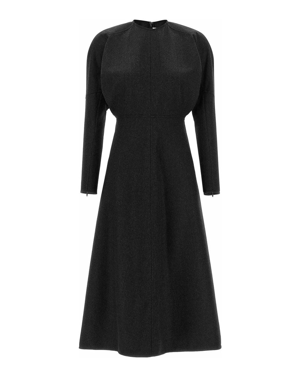 Victoria Beckham Black Dolman' Dress