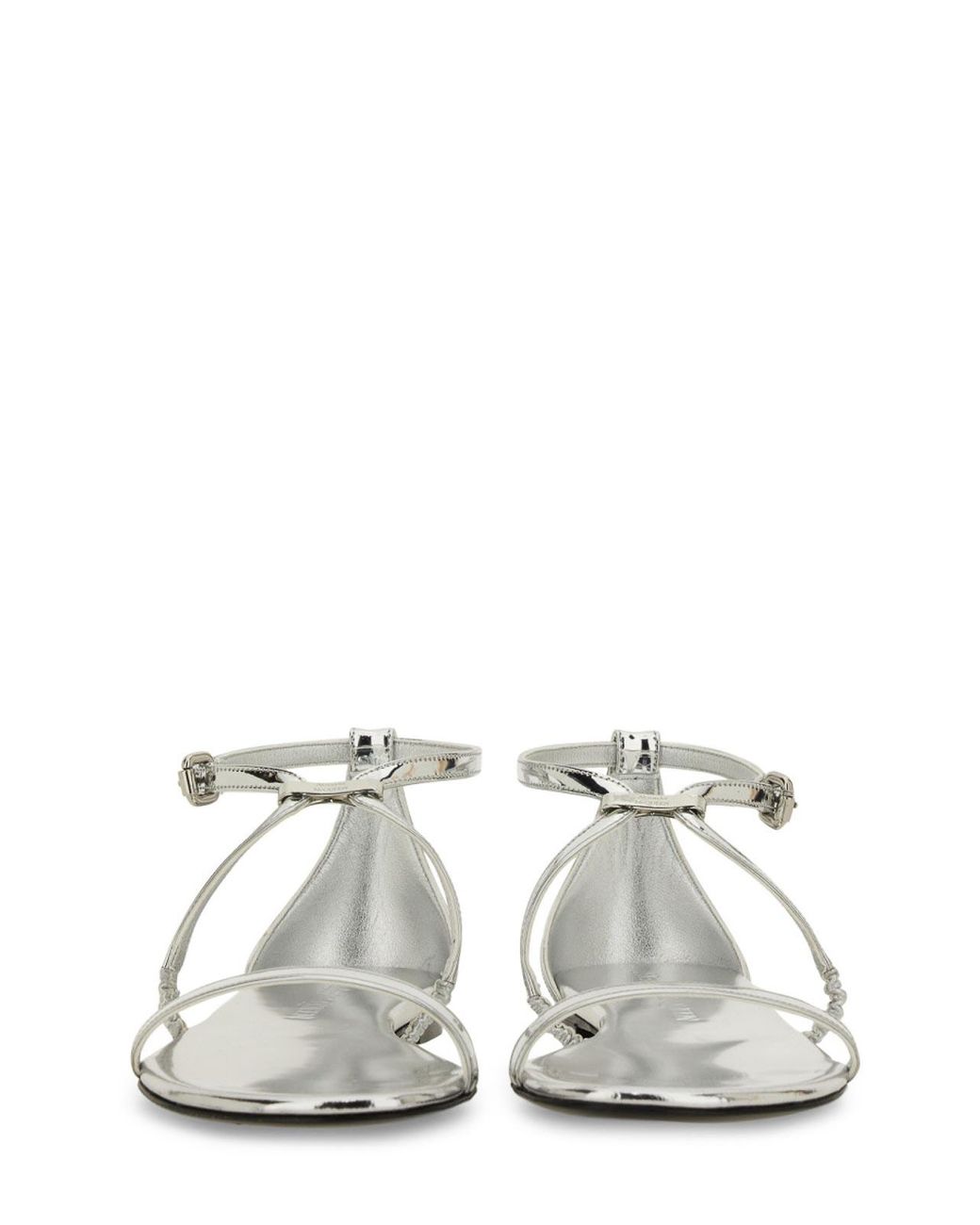 McQueen White Strappy Sandal