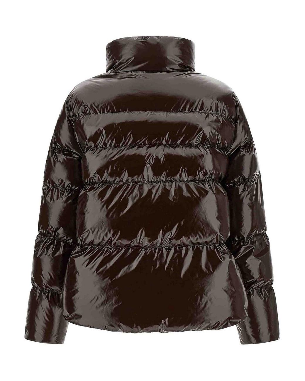 Pinko Brown 'Love Birds' Down Jacket