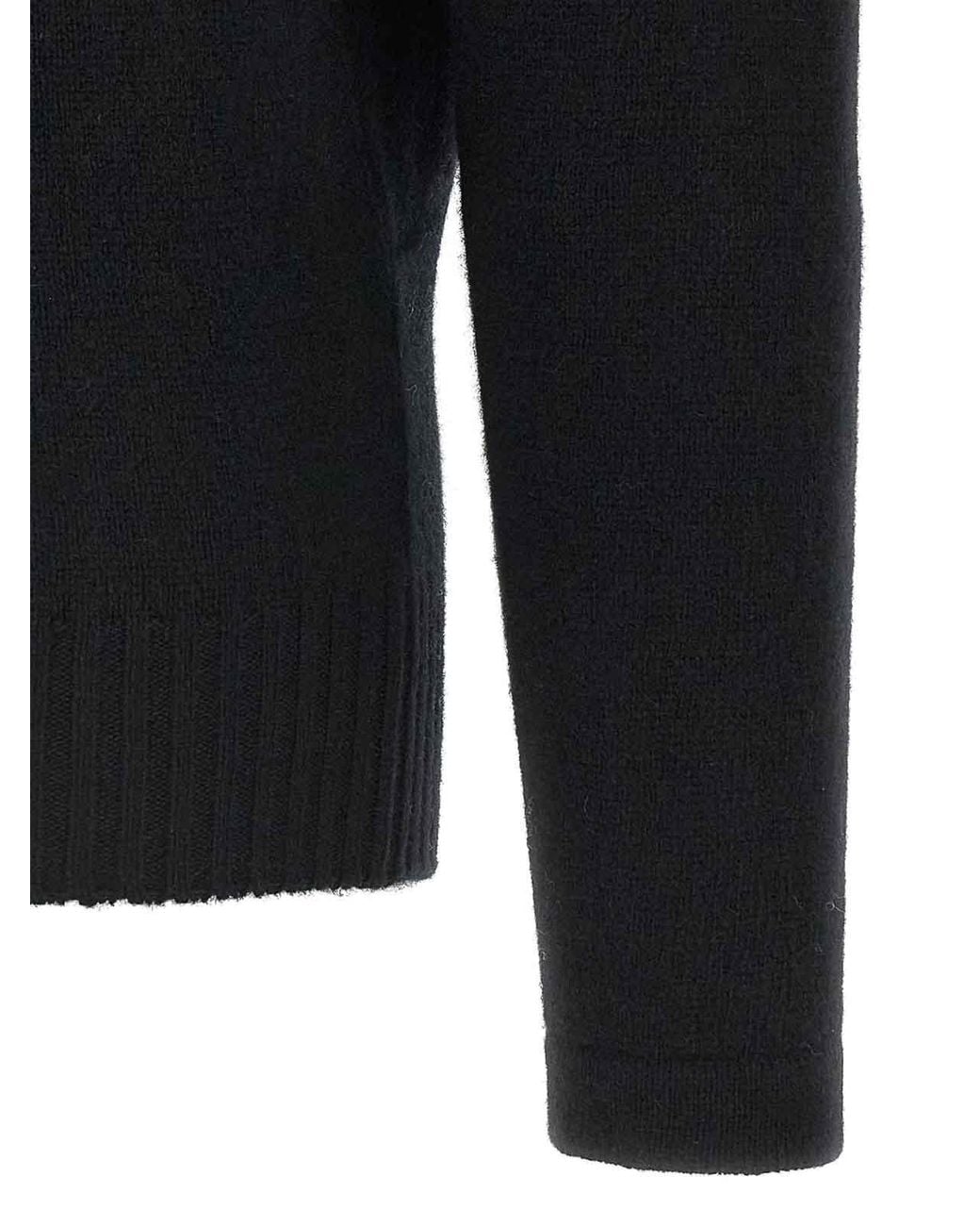 Pull Col Rond Alberta Ferretti en coloris Black