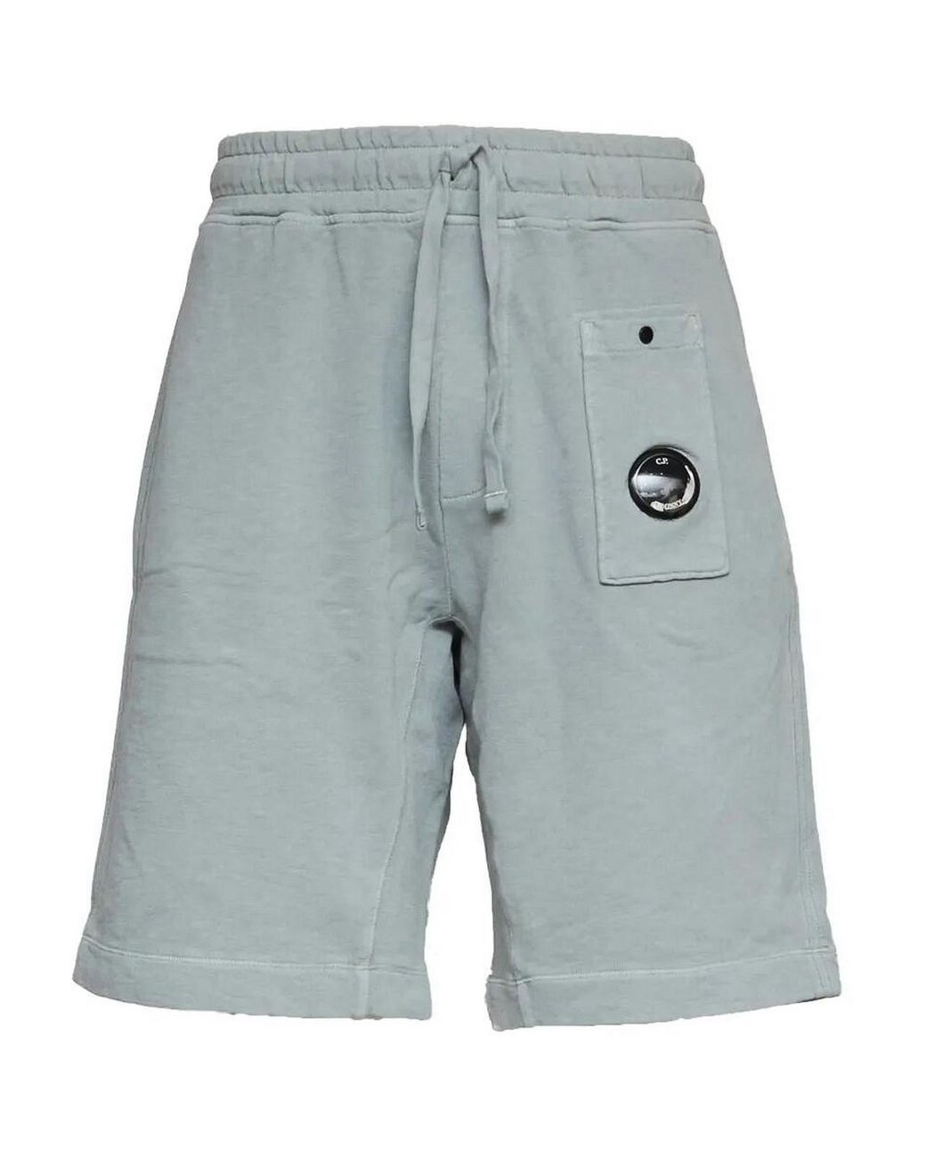 C P Company Blue Jogging Bermuda for men