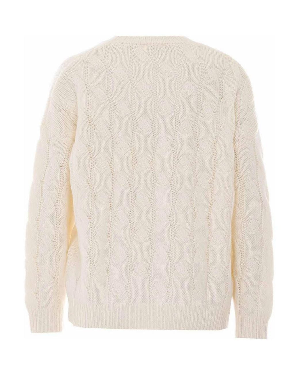 Not Shy White Patzi Sweater