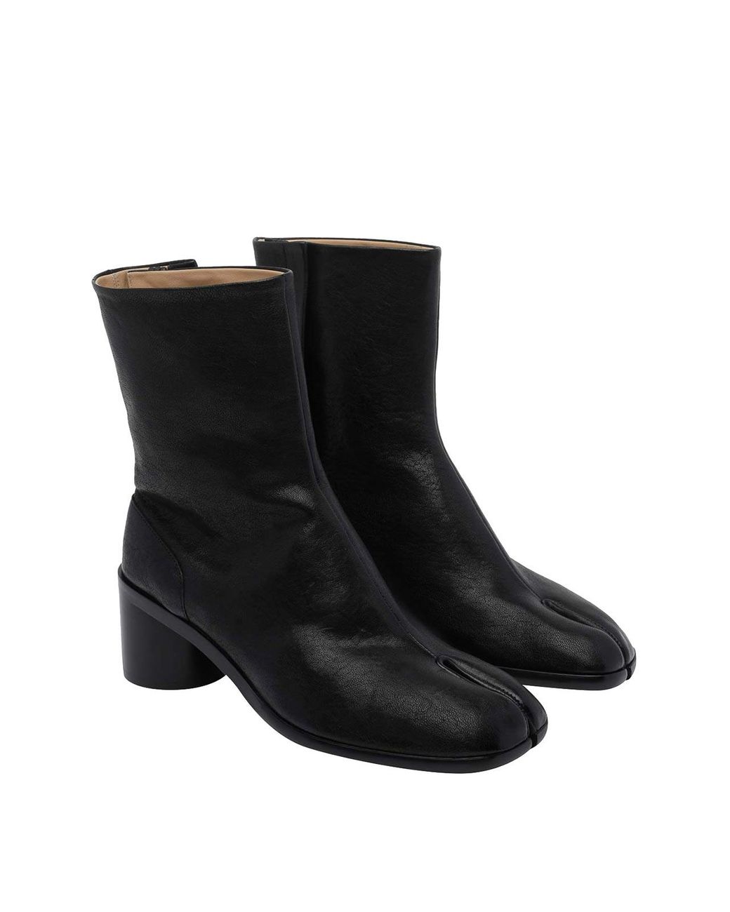 Maison Margiela Black Tabi Booties for men