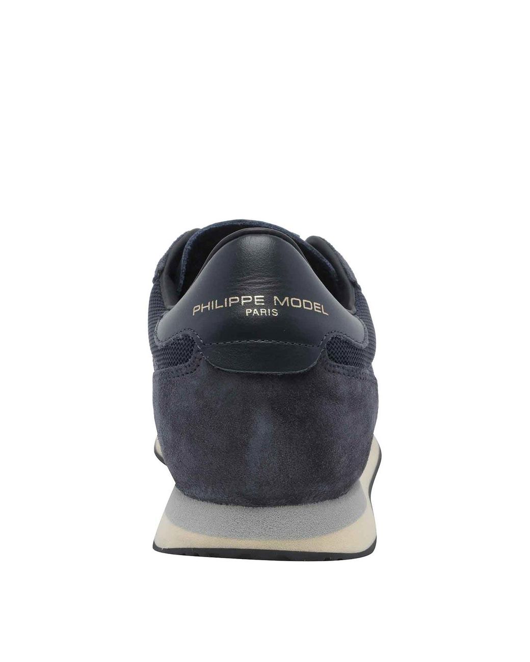 Philippe Model Blue Low-Top Sneakers for men