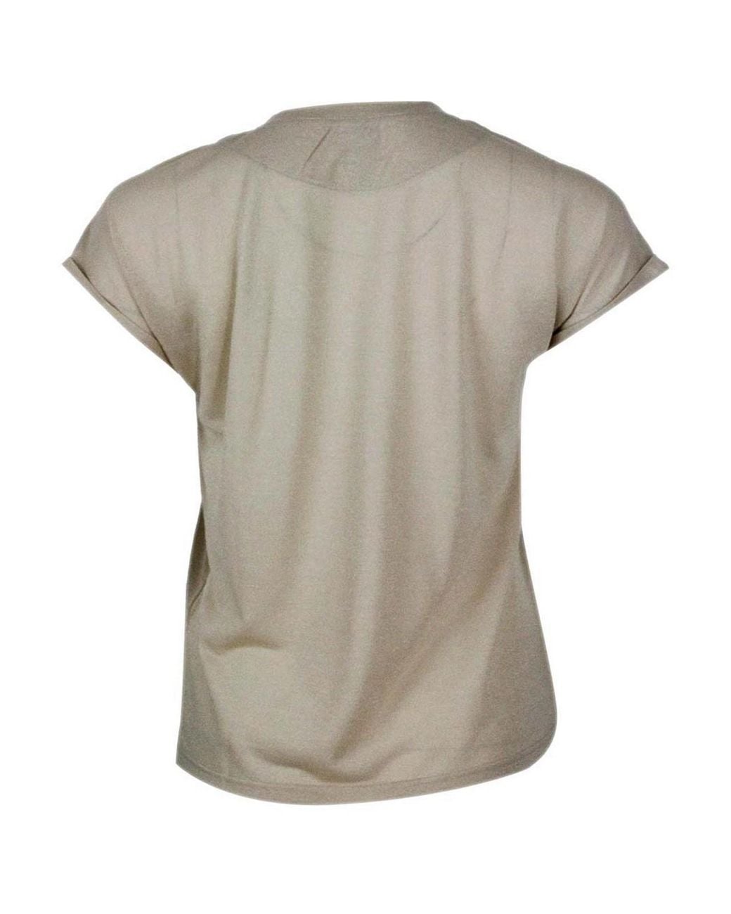 Eleventy Gray T-Shirts And Polos 75El 13Me