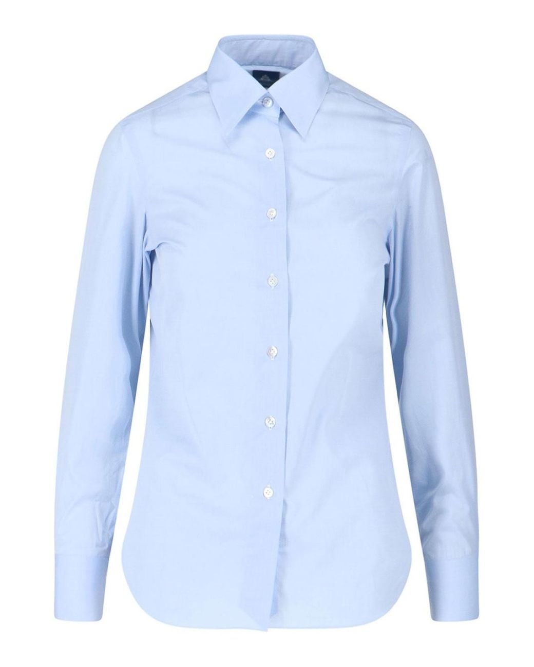Finamore 1925 Blue Classic Shirt