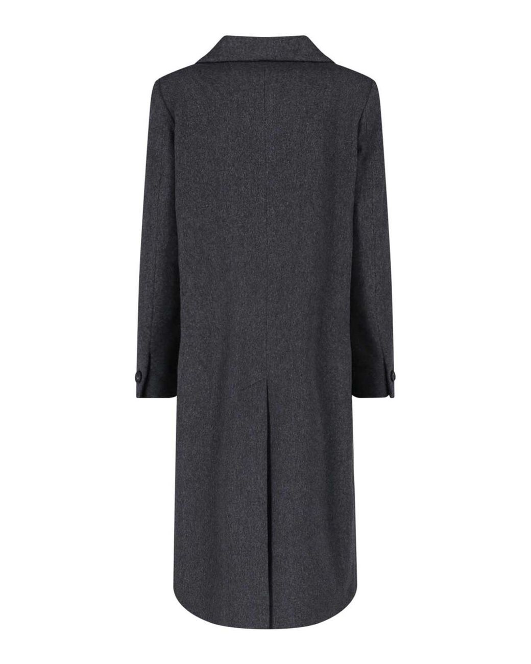Tagliatore Black Double-Breasted Coat
