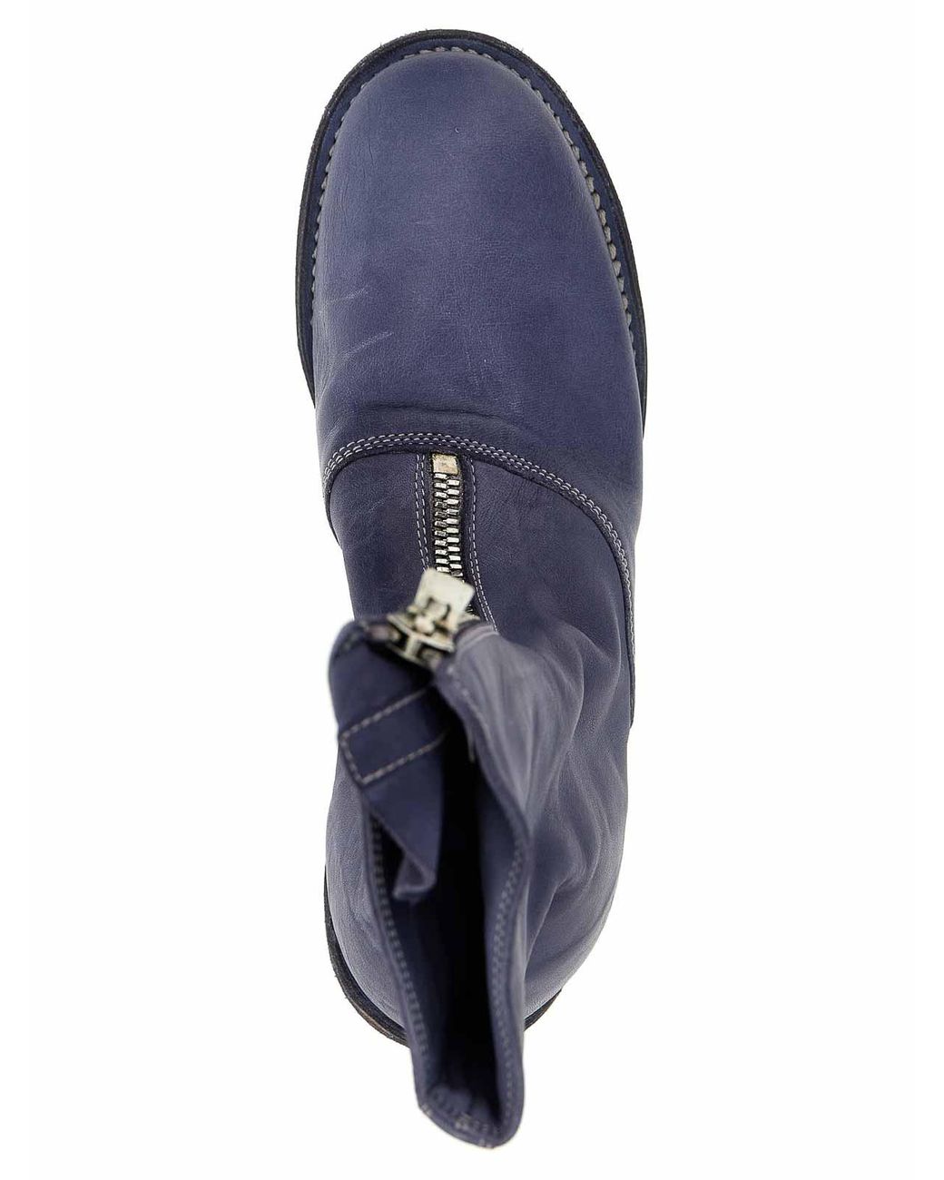 Guidi Blue '310' Ankle Boots