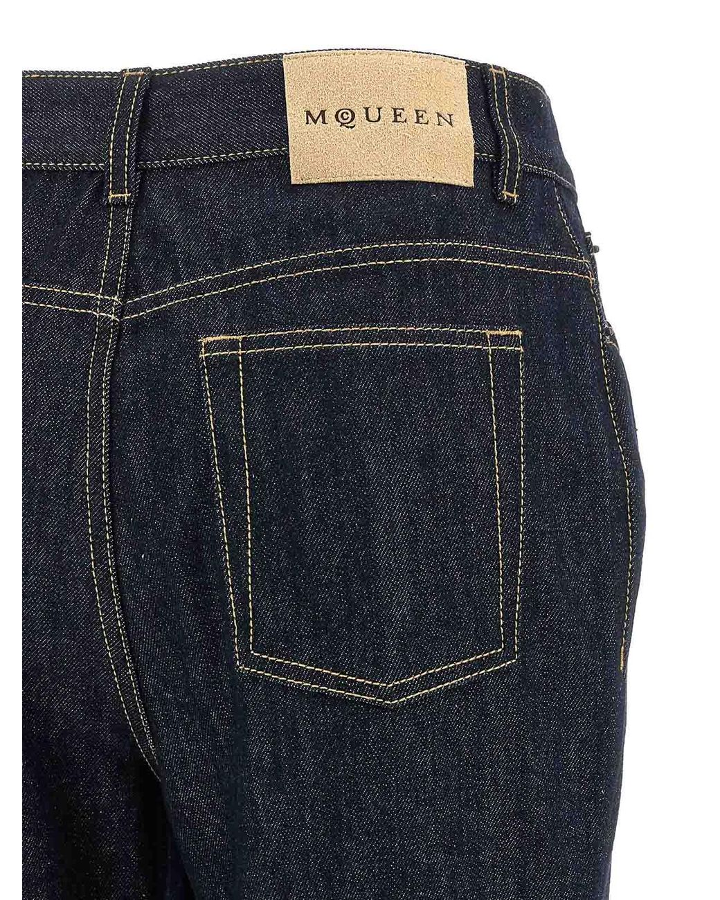 McQueen Blue Bootcut Jeans