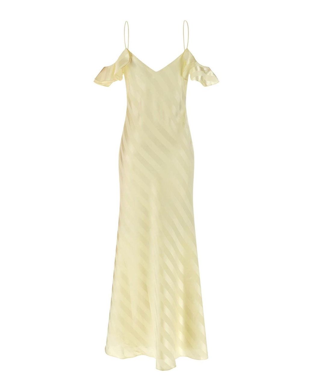 Self-Portrait Metallic Long Dress