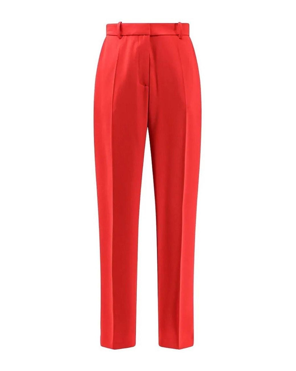 Elisabetta Franchi Red Passion Trousers