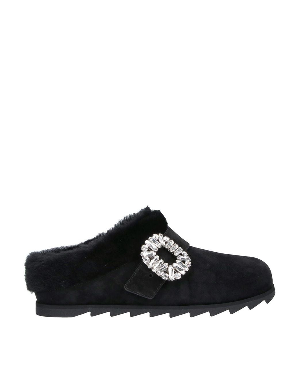 Roger Vivier Black Mules
