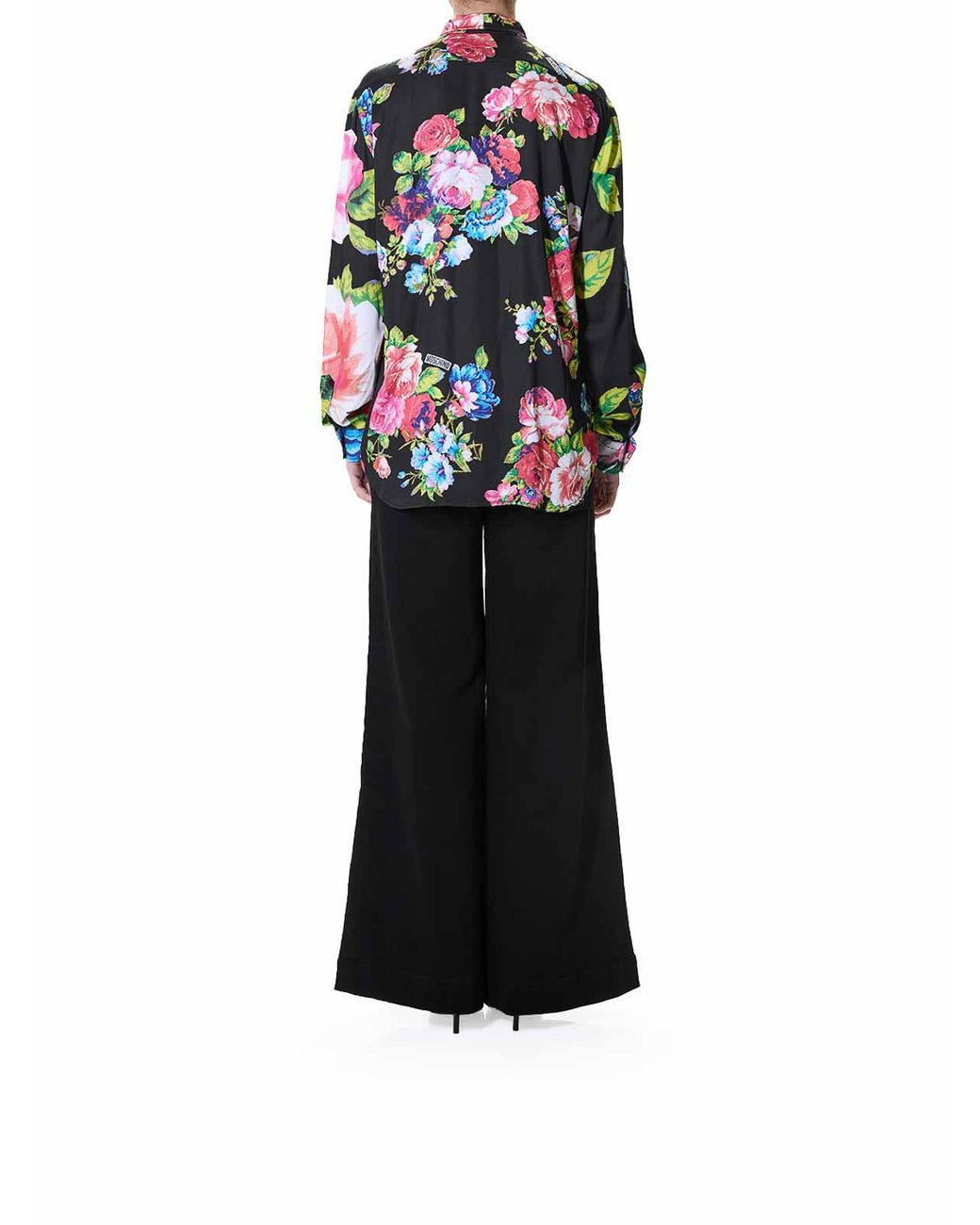 Moschino White Roses Shirt