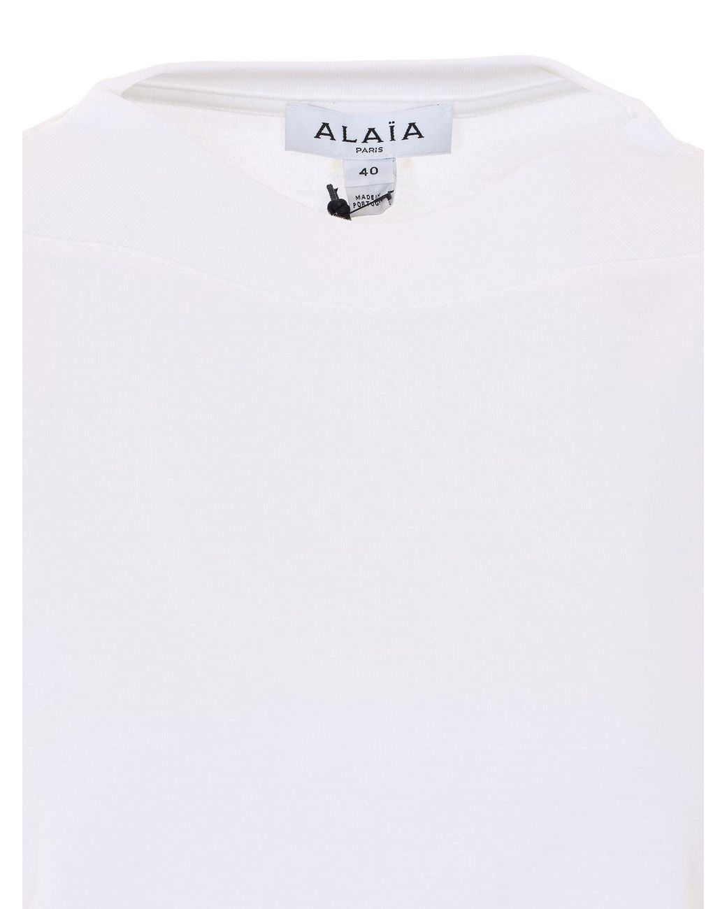 Alaïa White T-Shirt