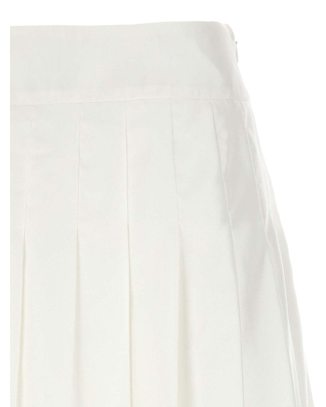 Casablanca White Casa Way Skirt