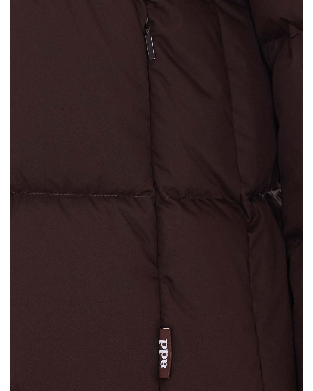 Add Brown Amadeus Ped Long Down Jacket