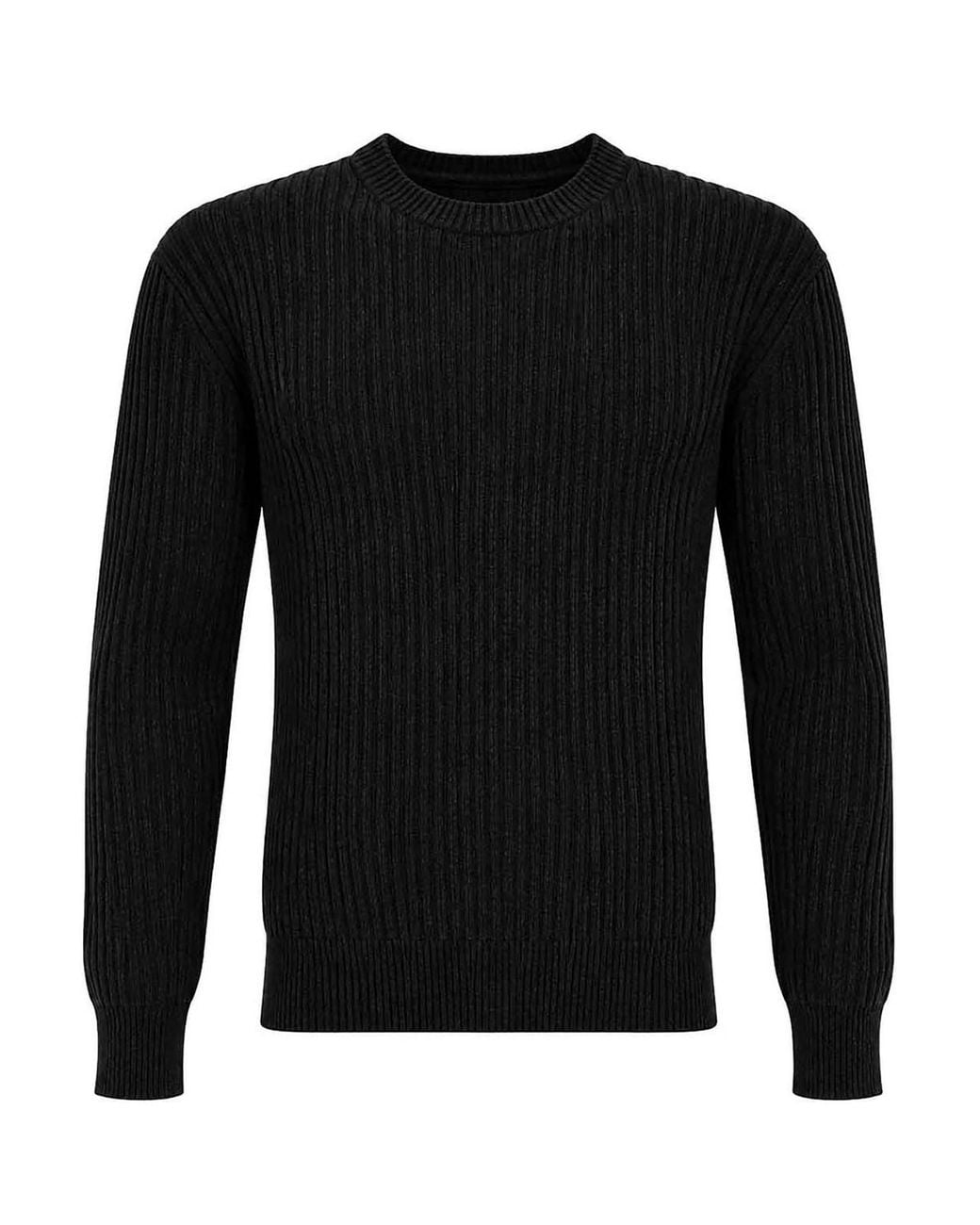 Suéter Cuello Redondo Rrd de hombre de color Black