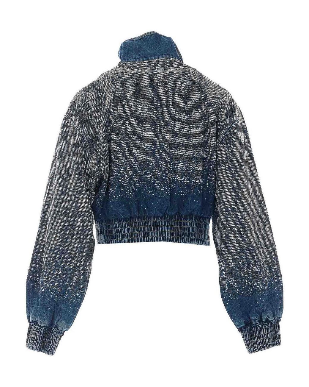 Liu Jo Blue Padded Bomber