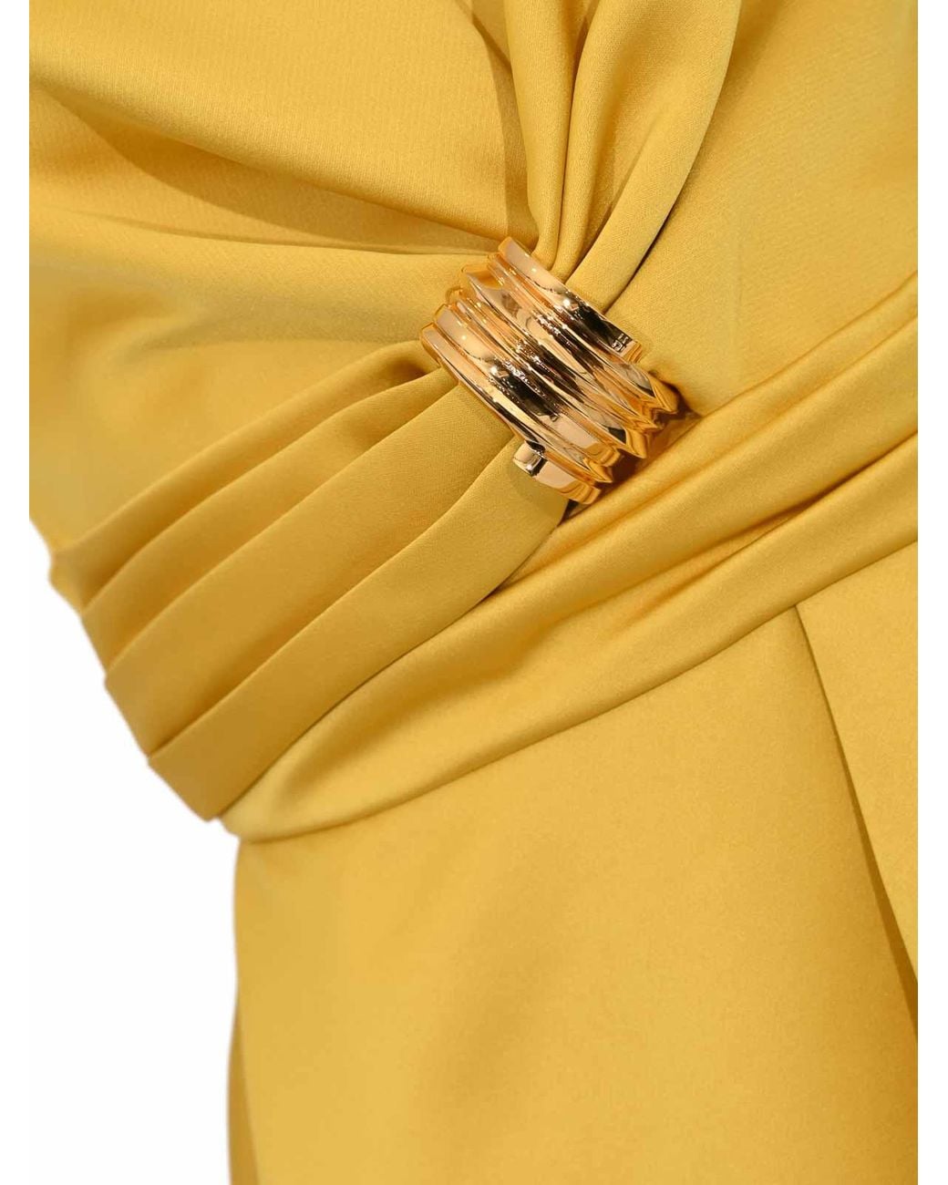 Elisabetta Franchi Yellow Dress