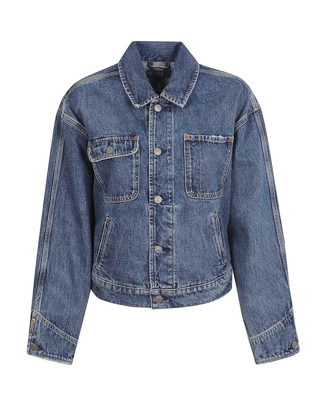 Polo Ralph Lauren Blue Trucker Jacket