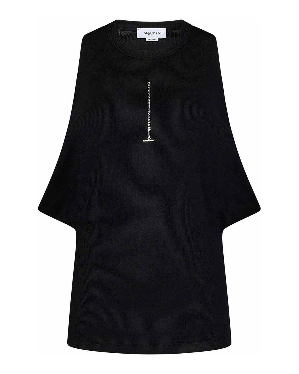 Cotton Top-Donna di McQueen in Black