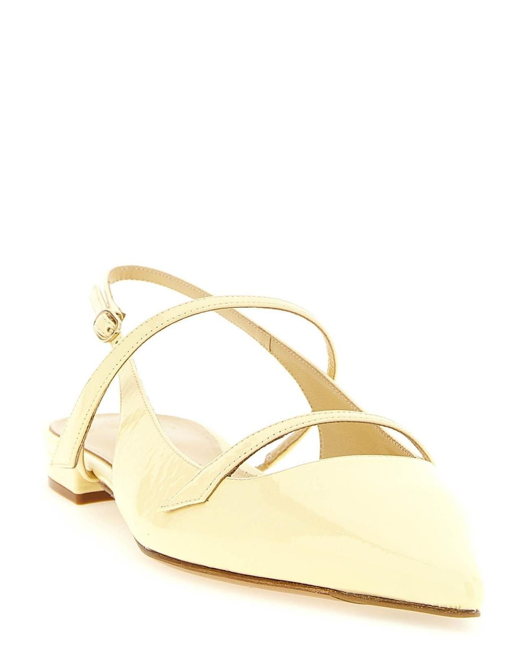 Alexandre Birman Metallic Tita Slingbacks