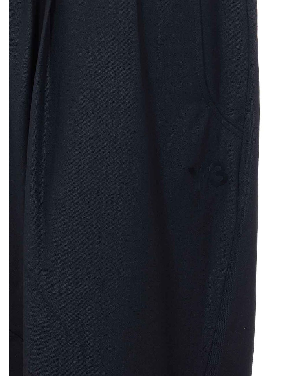 Y-3 Blue Track Pants for men