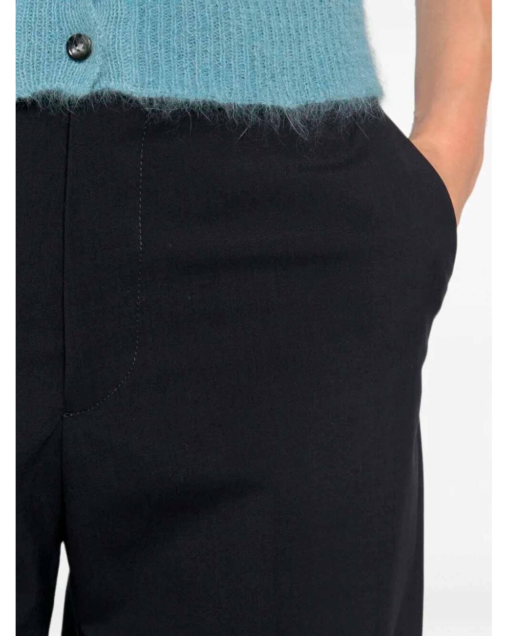 Berwich Blue Palazzo Pants
