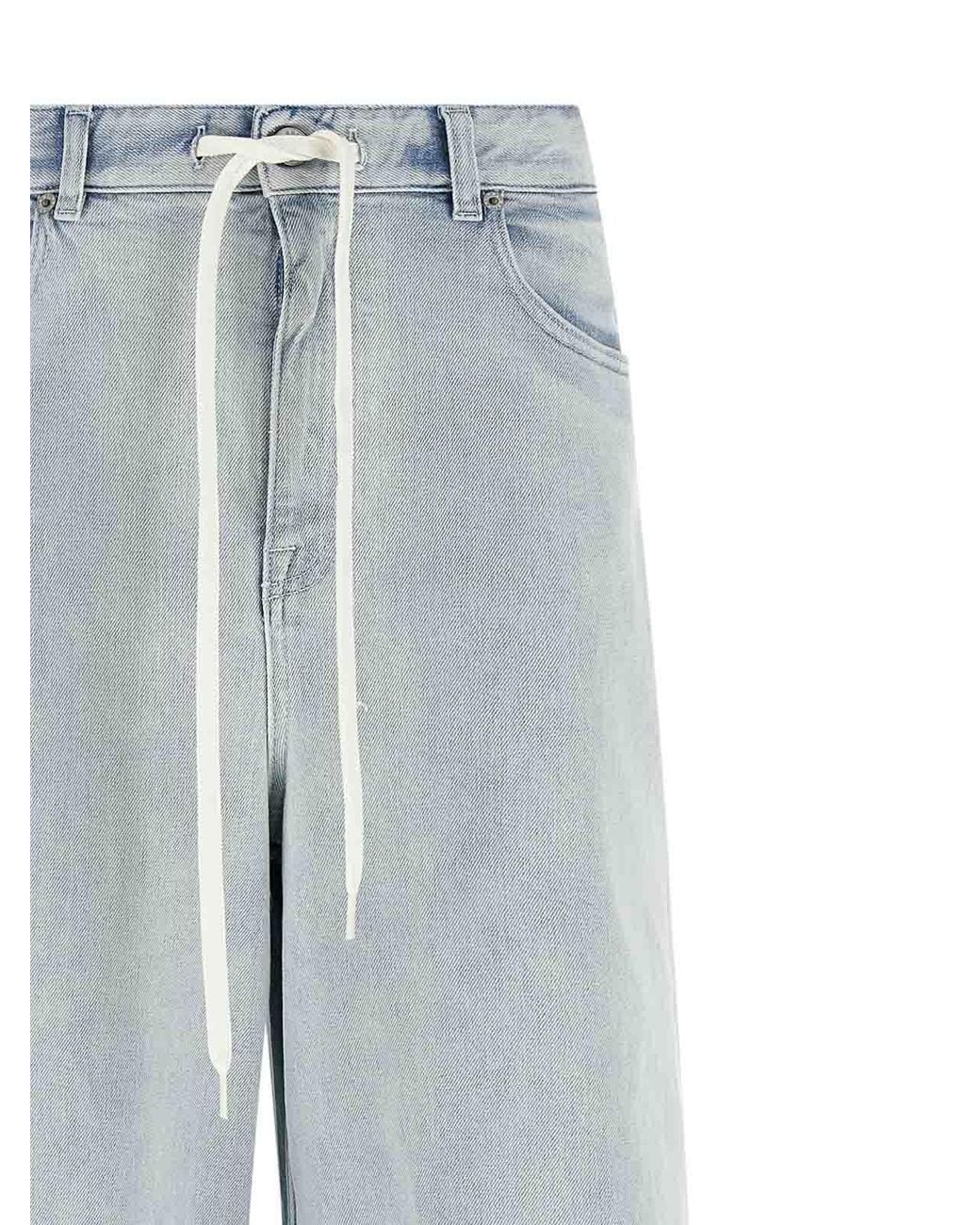 Vaqueros Rectos MM6 by Maison Margiela de color Blue