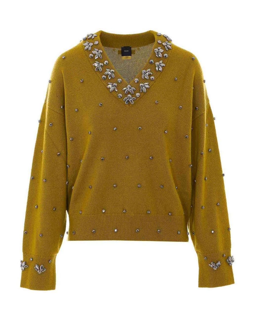 Pinko Green Pigolo Sweater