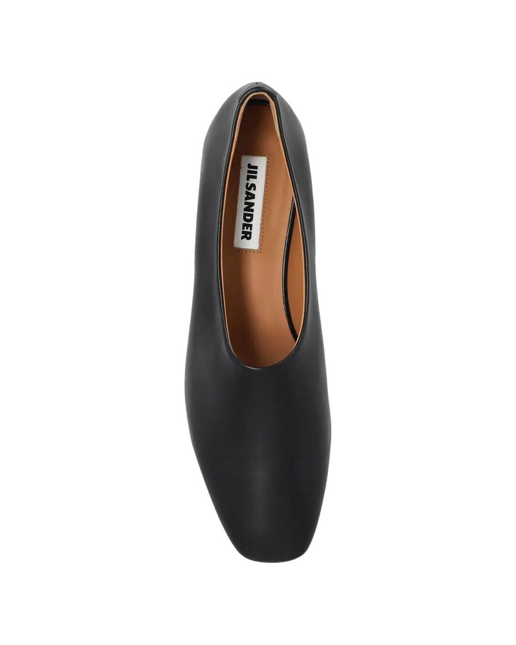 Jil Sander Gray Prince Ballerina Shoes