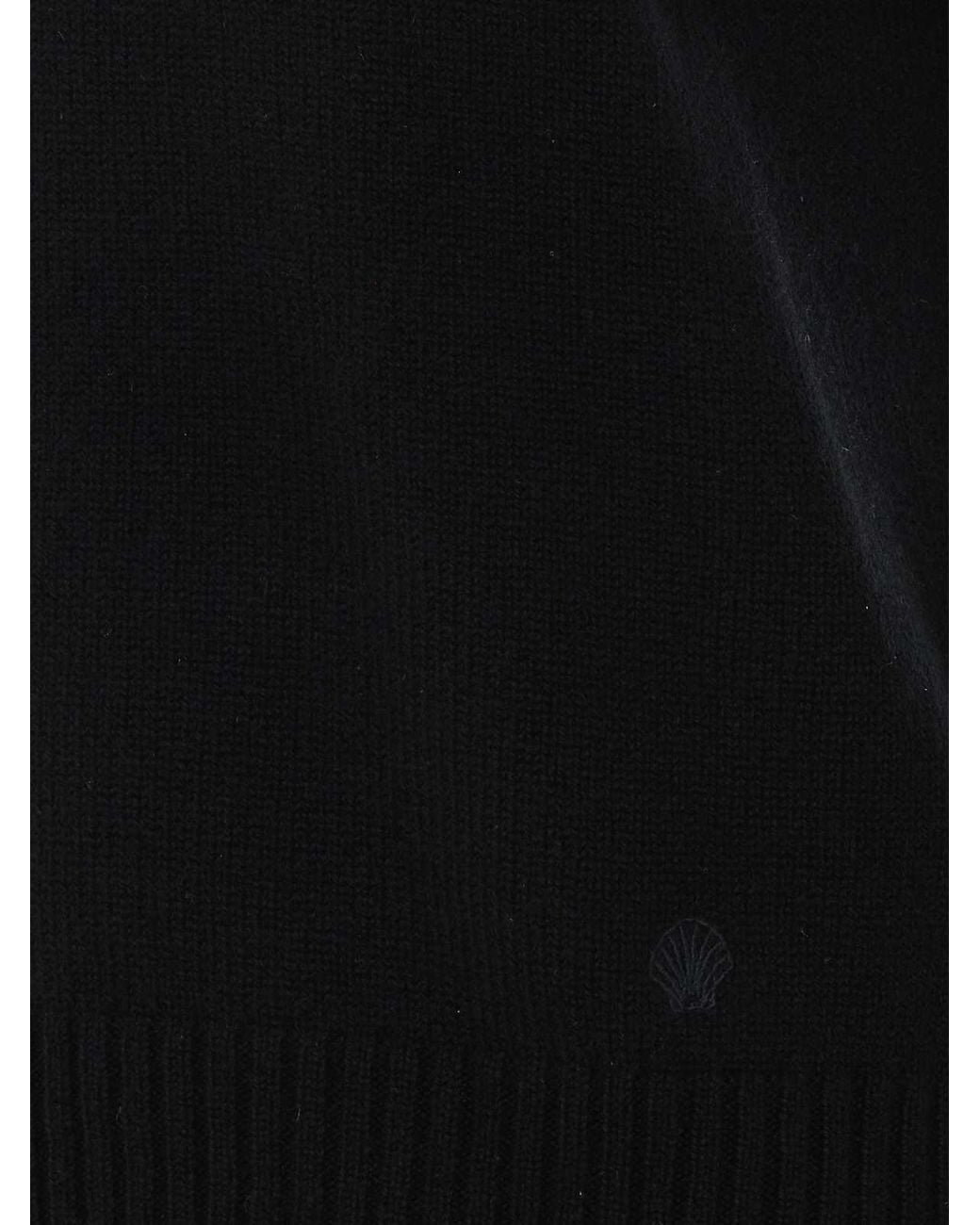 Loulou de Saison Black Loulou De Saison Ruth Knitted T-Shirt