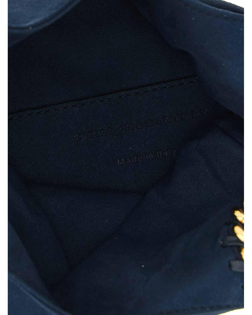 Stella McCartney Blue Null' Suede Handbag