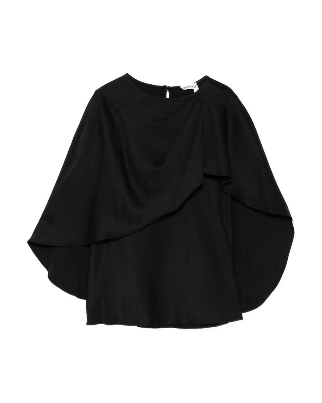 Jonathan Simkhai Black "Eliora" Cape Top