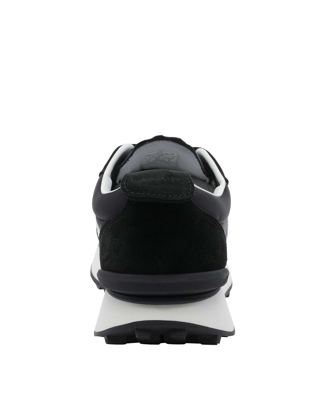 Lanvin Black Bumpr Sneakers for men