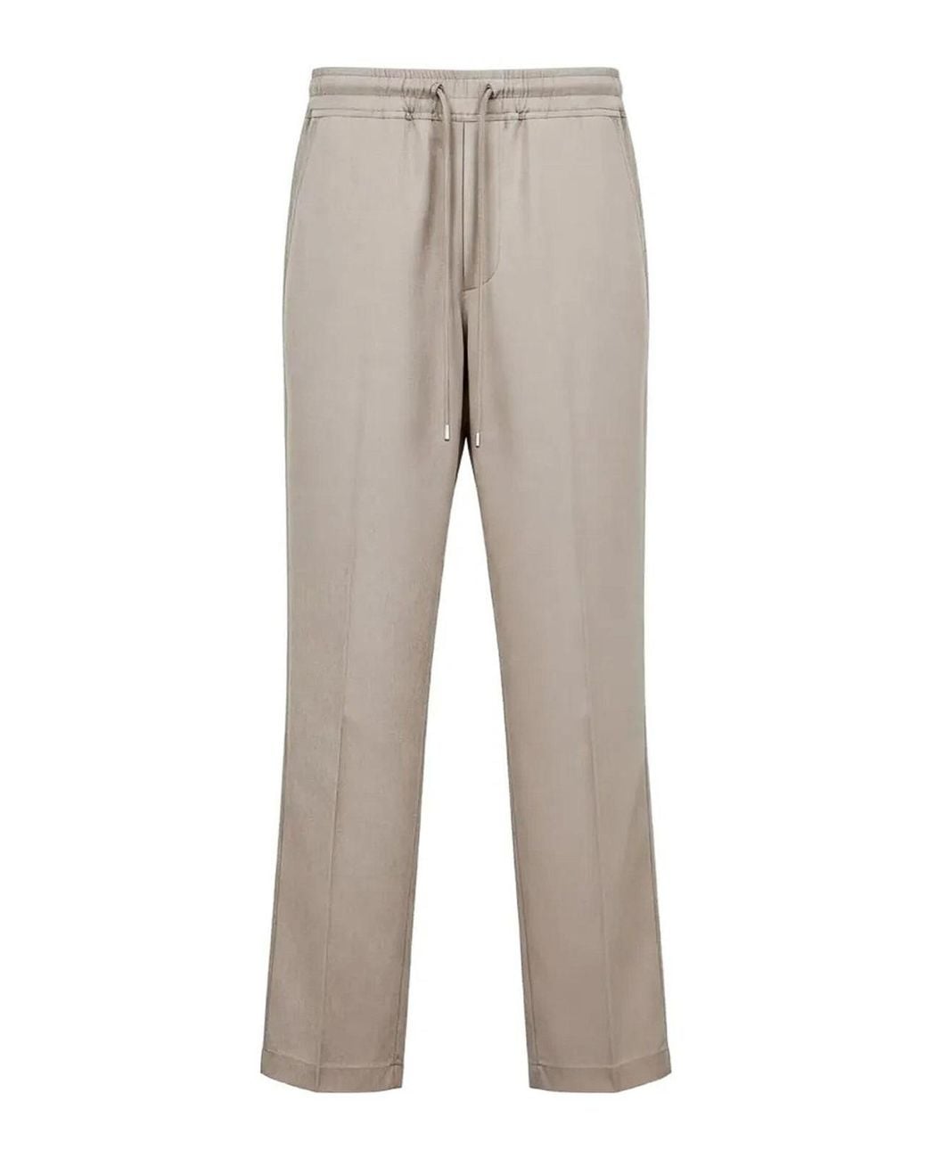 Rick Owens Gray Woven Trousers