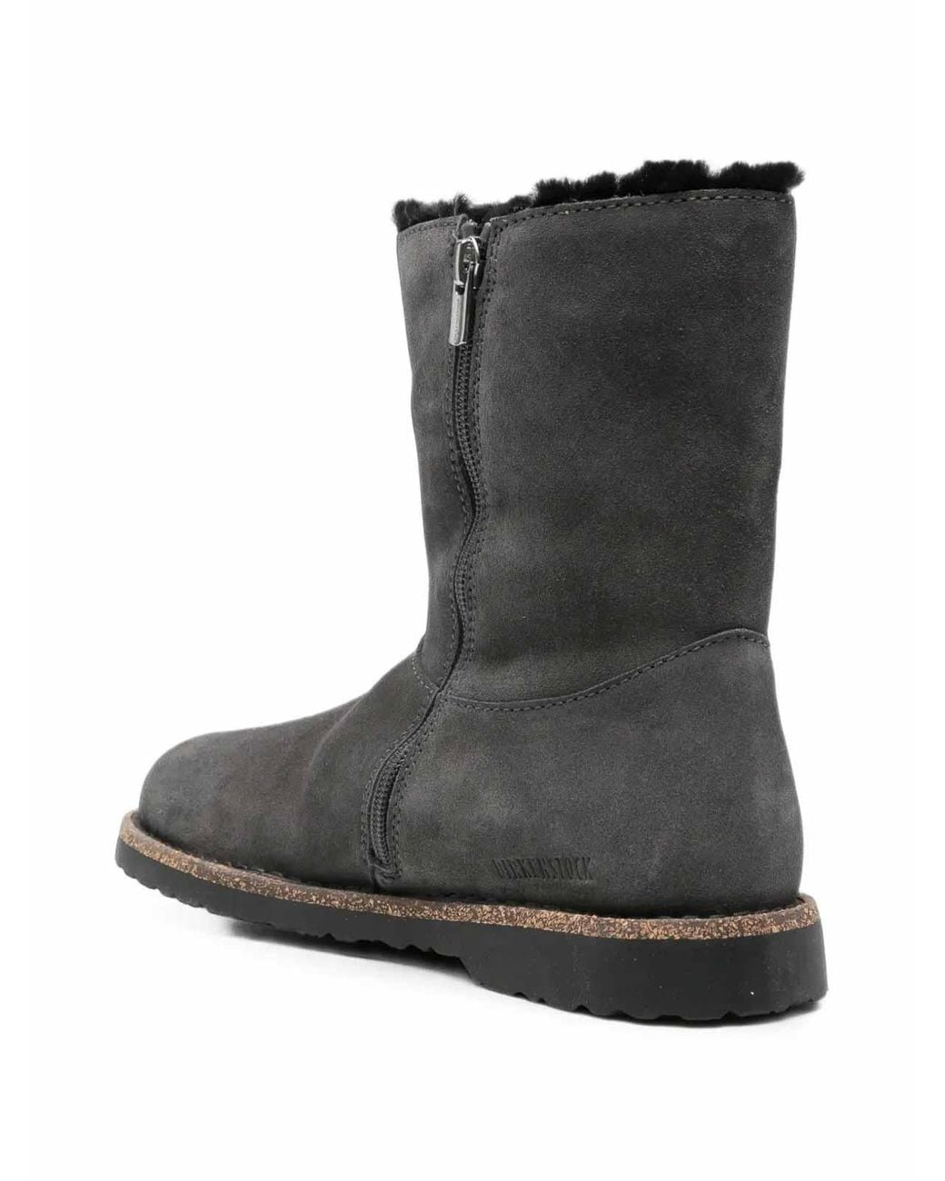 Birkenstock Black Ankle Boots Uppsala Zip