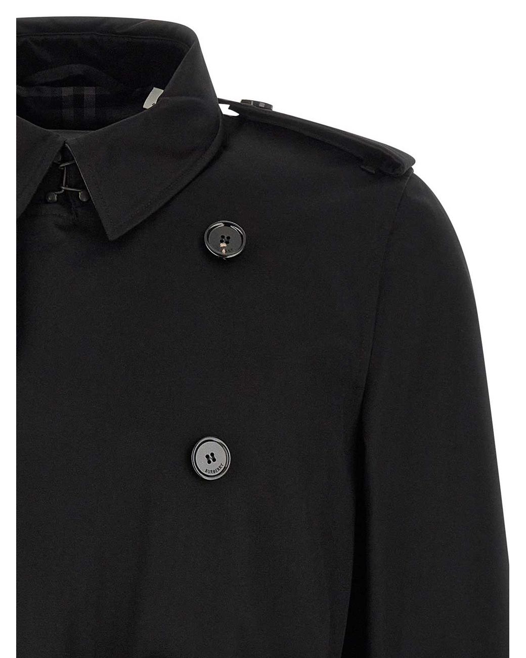 Burberry Black Kensington 2-In-1 Trench Coat for men