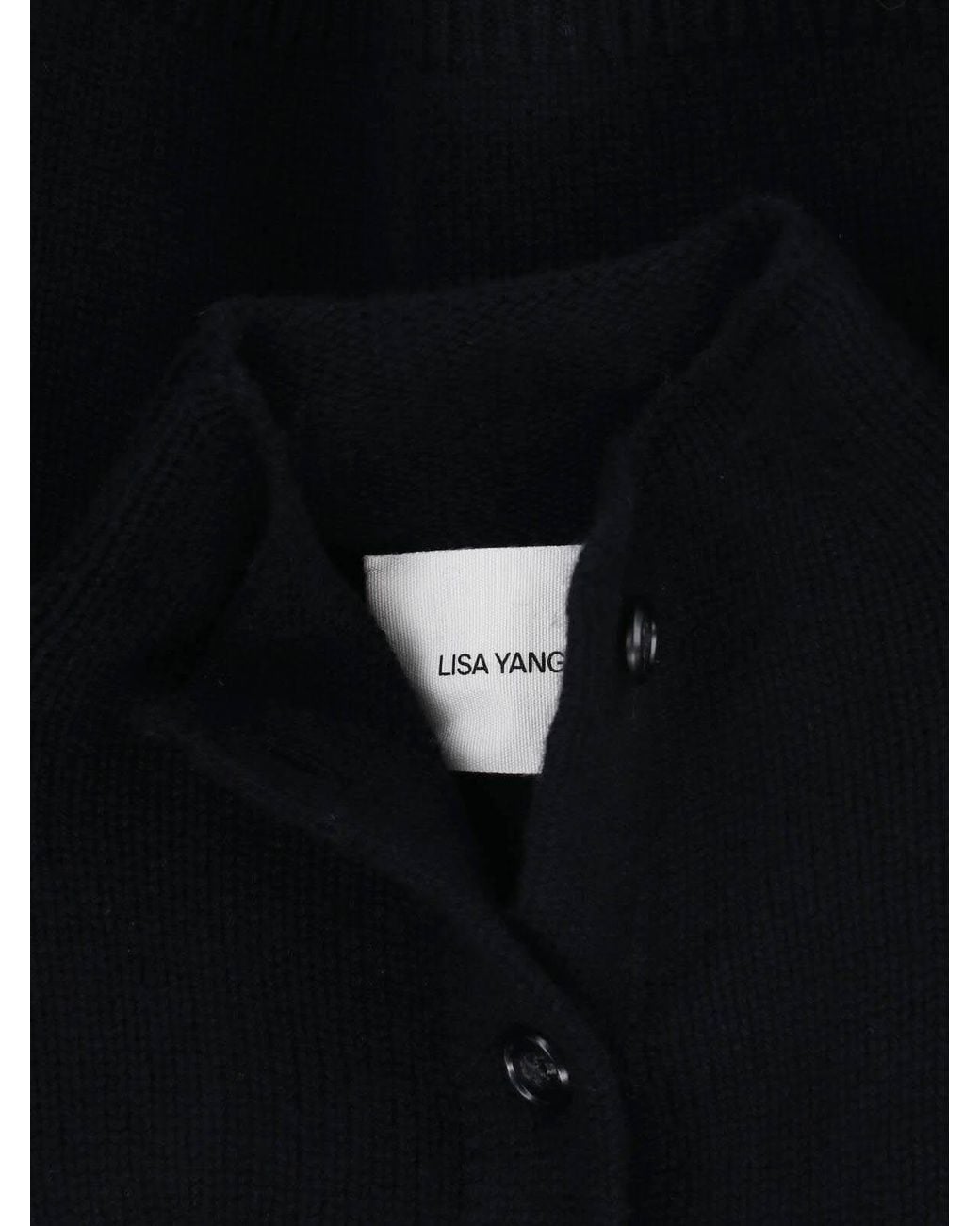 Lisa Yang Blue Cashmere Cardigan